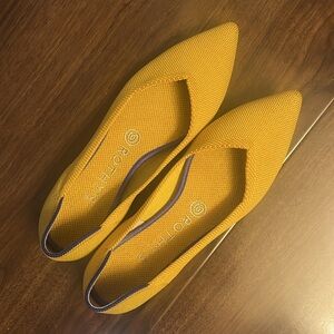 Rothy’s size 8, marigold points